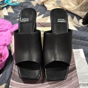 Jeffrey Campbell caviar slides